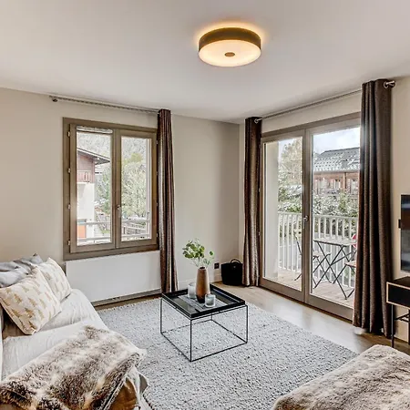 White Pearl Mountains Modern 2-bedroom With Great Location * Chamonix