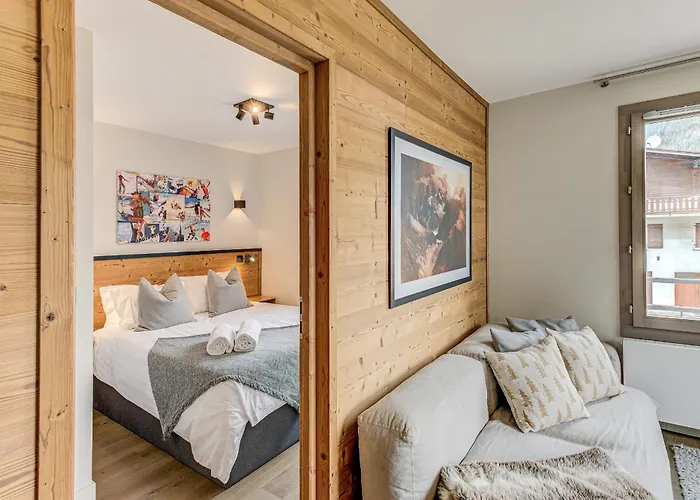 White Pearl Mountains Modern 2-bedroom With Great Location Chamonix