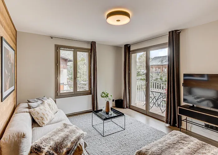 White Pearl Mountains Modern 2-bedroom With Great Location * Chamonix